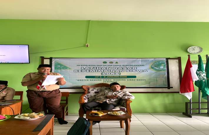 LDKS PK IPNU–IPPNU SMA Ma’arif Darul Ulum Brondong: Cetak Generasi Pemimpin Muda Berkarakter